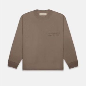 NEW! Essentials FOG Appliqué Logo Crew-Neck Sweatshirt!